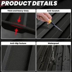 Fit for 2024-2026 Ford F-150 & Ford F-150 Lightning Truck Bed Mat or Tailgate Mat, Not Fit Drop-in liners