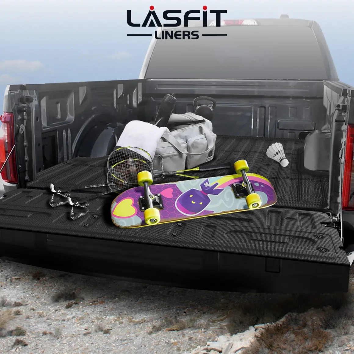 Fit for 2021-2026 Ford F-150 & 2022-2026 Ford F-150 Lightning Tailgate Cover