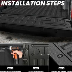 Fit for 2021-2026 Ford F-150 & 2022-2026 Ford F-150 Lightning Tailgate Cover