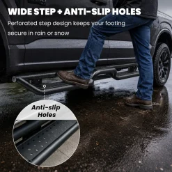 Fit for 2017-2026 Ford F-250 F-350 Running Boards Side Steps, Fit Crew Cab ONLY