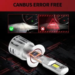 Fit for 2014-2019 Ford Fiesta LED Bulbs H11 Interior Exterior Light Plug and Play