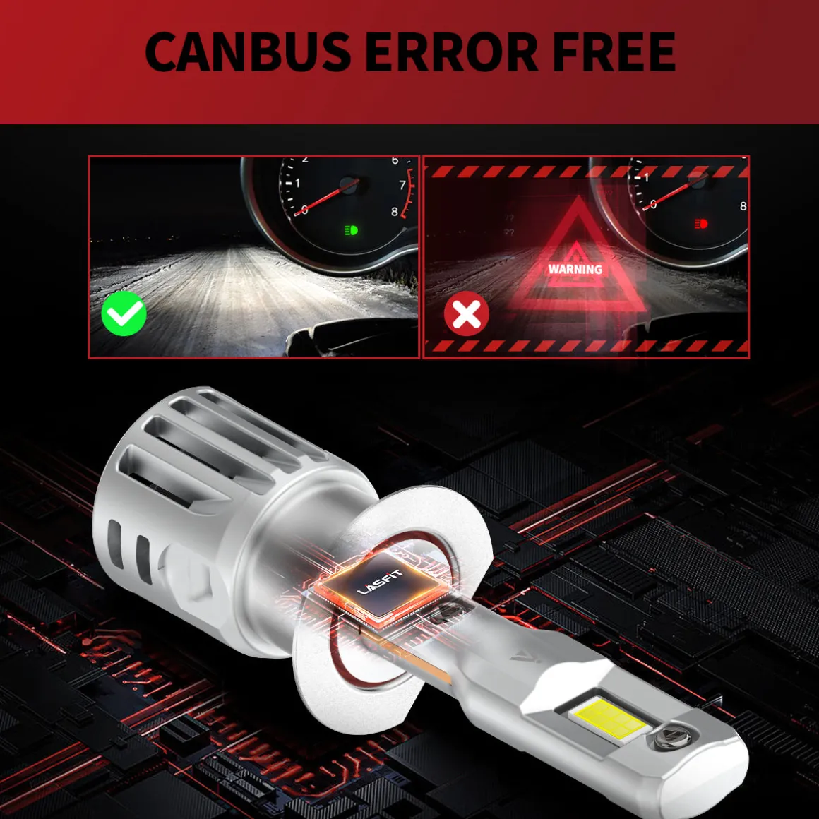 Fit for 2014-2019 Ford Fiesta LED Bulbs H11 Interior Exterior Light Plug and Play