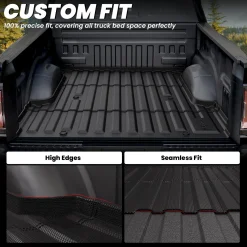 Fit for 2015-2020 Ford F-150 Truck Bed Mat or Tailgate Mat, Not Fit Drop-in Liners