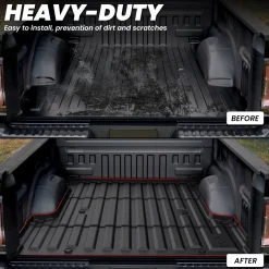 Fit for 2015-2020 Ford F-150 Truck Bed Mat or Tailgate Mat, Not Fit Drop-in Liners