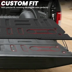 Fit for 2015-2020 Ford F-150 Truck Bed Mat or Tailgate Mat, Not Fit Drop-in Liners