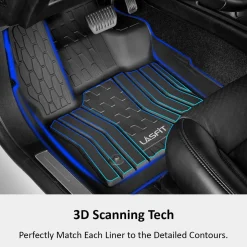 Fit for 2017-2020 Ford Fusion Custom Floor Mats or Cargo Mat,