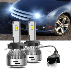 Fit for 2007-2011 Ford Fusion Custom H7 LED Bulbs Exterior Interior Light Plug and Play