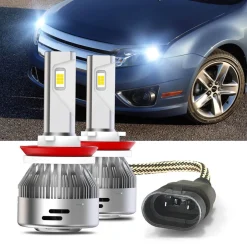 Fit for 2007-2011 Ford Fusion Custom H7 LED Bulbs Exterior Interior Light Plug and Play
