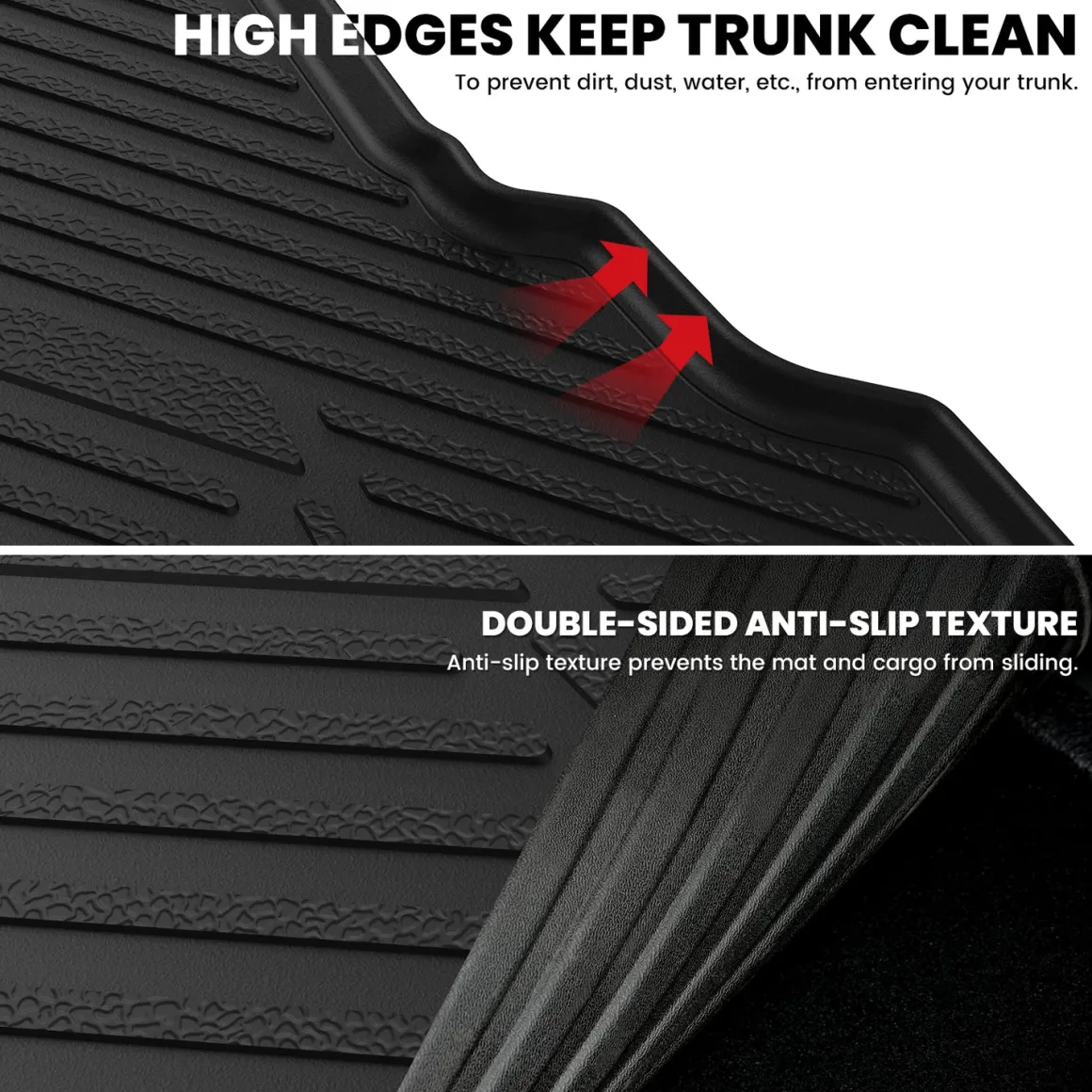 Fit for 2013-2016 Ford Fusion Floor Mats or Cargo Mat, Fit Gasoline Only