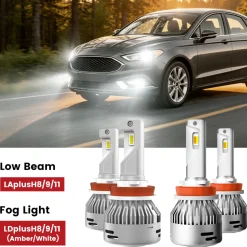 Fit for 2017-2020 Ford Fusion LED Bulbs Upgrade