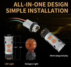 Fit for 2017-2020 Ford Fusion LED Bulbs Upgrade