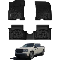Fit for 2022-2026 Ford Maverick All-Weather TPE Floor Mats