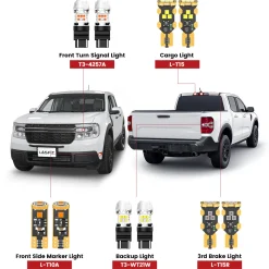 Fit for 2022-2026 Ford Maverick LED Exterior Lights Upgrade | Tested and Verified