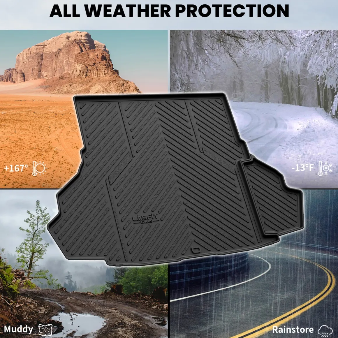 Fit for 2015-2026 Ford Mustang Floor Mats or Cargo Mat
