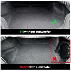 Fit for 2015-2026 Ford Mustang Floor Mats or Cargo Mat