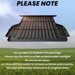 Fit for 2019-2023 Ford Ranger Custom Bed Mat or Tailgate Mat, Not Fit Drop-in liners