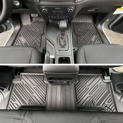 Fit for 2020-2023 Ford Ranger Floor Mats 1st & 2nd Row Seat, Fit SuperCrew ONLY