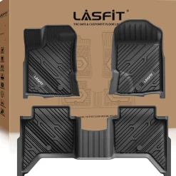 Fit for 2020-2023 Ford Ranger Floor Mats 1st & 2nd Row Seat, Fit SuperCrew ONLY