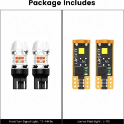 Fit for 2019-2023 Ford Ranger LED Bulbs Upgrade | Tested and Verified