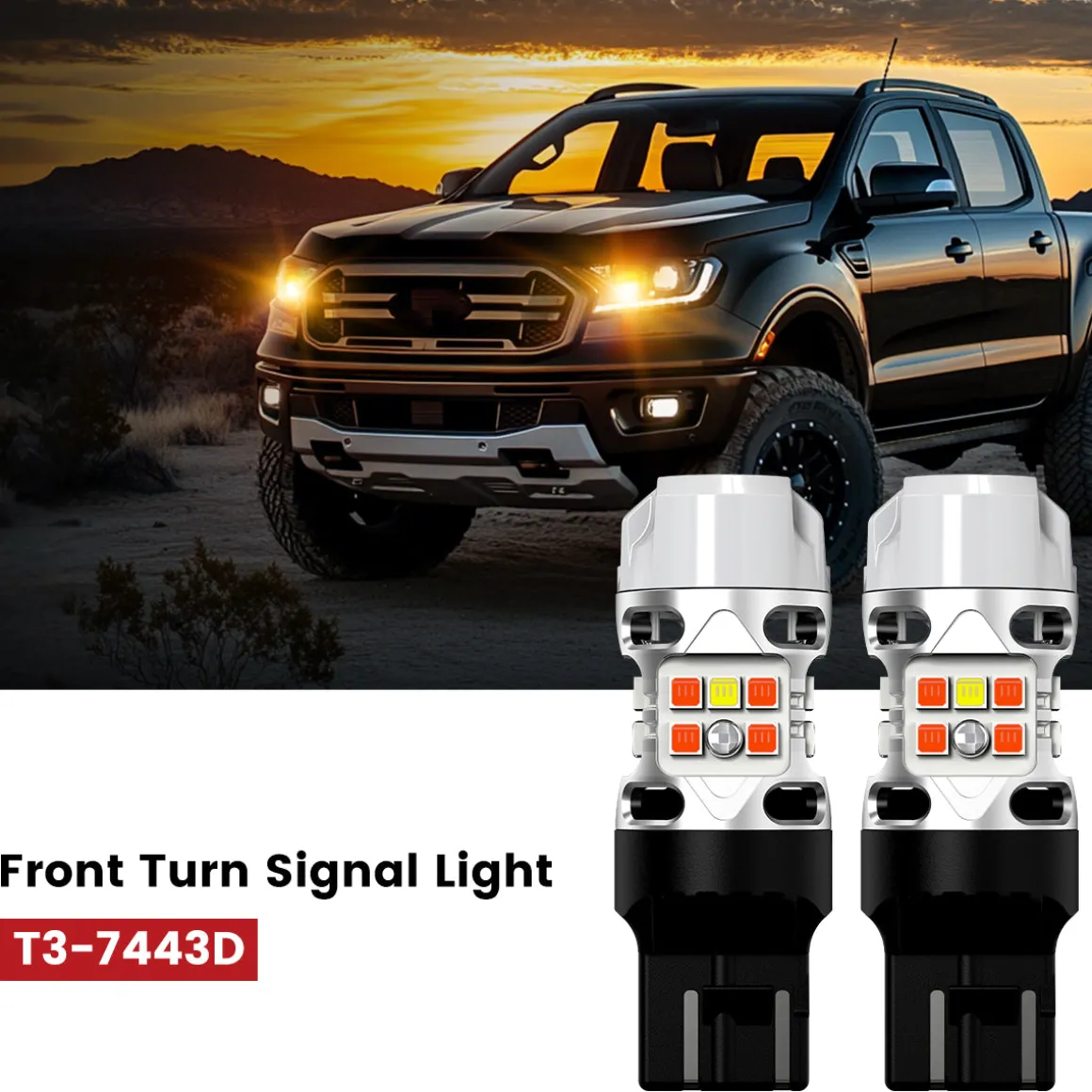 Fit for 2019-2023 Ford Ranger LED Bulbs Upgrade | Tested and Verified