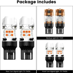 Fit for 2024-2026 Ford Ranger LED Bulbs Upgrade | Tested and Verified