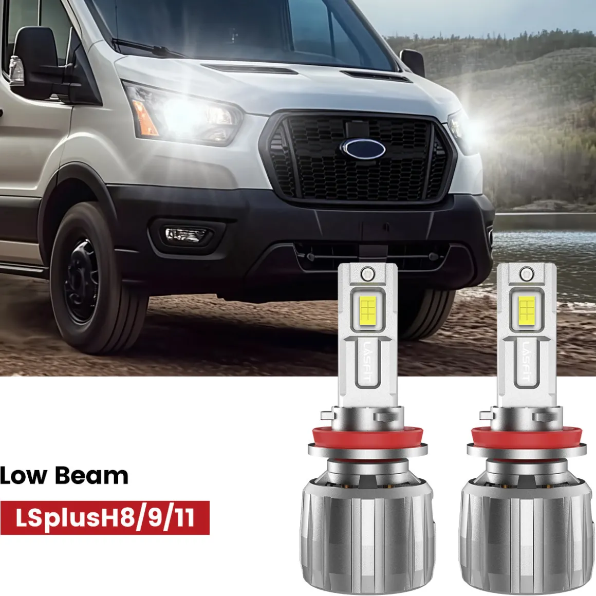 Fit for 2015-2025 Ford Transit-150/250/350 The Brightest LED Bulbs Upgrade | Tested and Verified