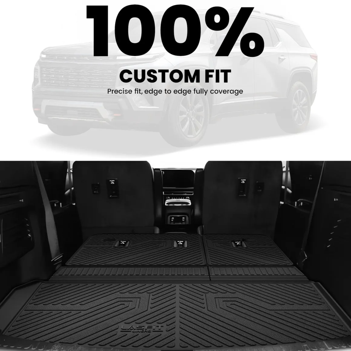 Fit for 2024-2026 GMC Acadia Floor Mats or 3rd Row Seatback & Cargo Mat
