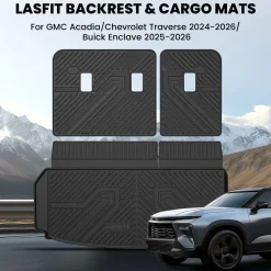Fit for 2024-2026 GMC Acadia Floor Mats or 3rd Row Seatback & Cargo Mat