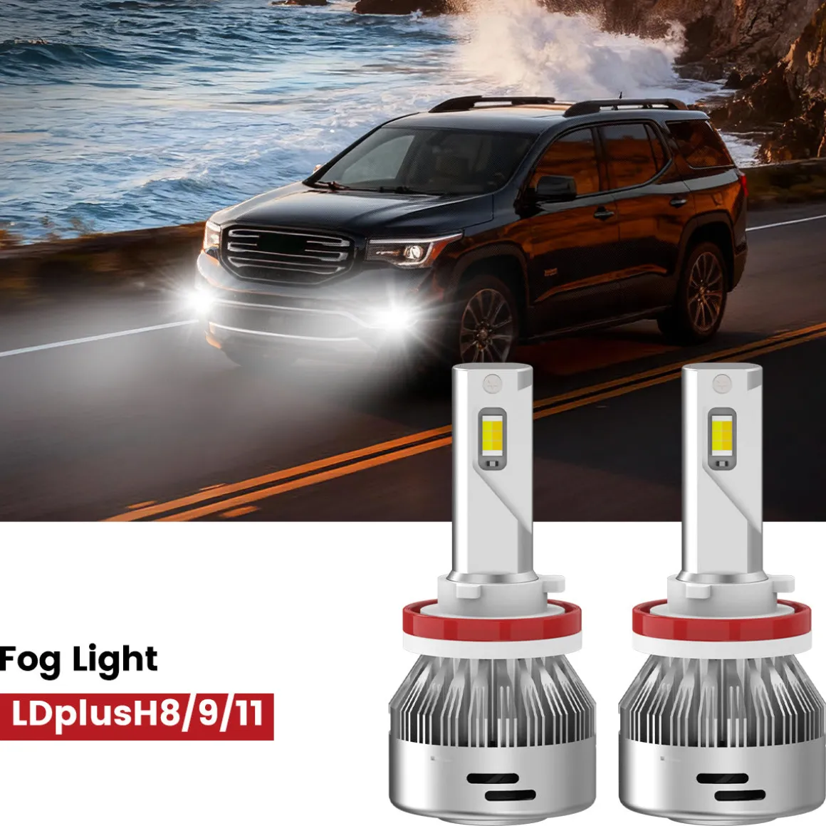 Fit for 2017-2019 GMC Acadia The Brightest LED Bulbs Upgrade | Tested and Verified