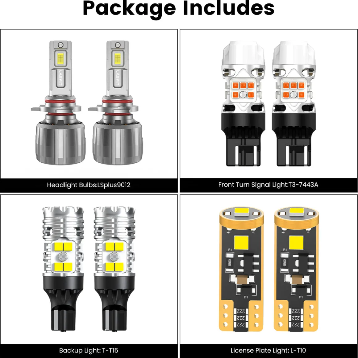 Fit for 2017-2019 GMC Acadia The Brightest LED Bulbs Upgrade | Tested and Verified