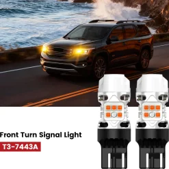 Fit for 2017-2019 GMC Acadia The Brightest LED Bulbs Upgrade | Tested and Verified