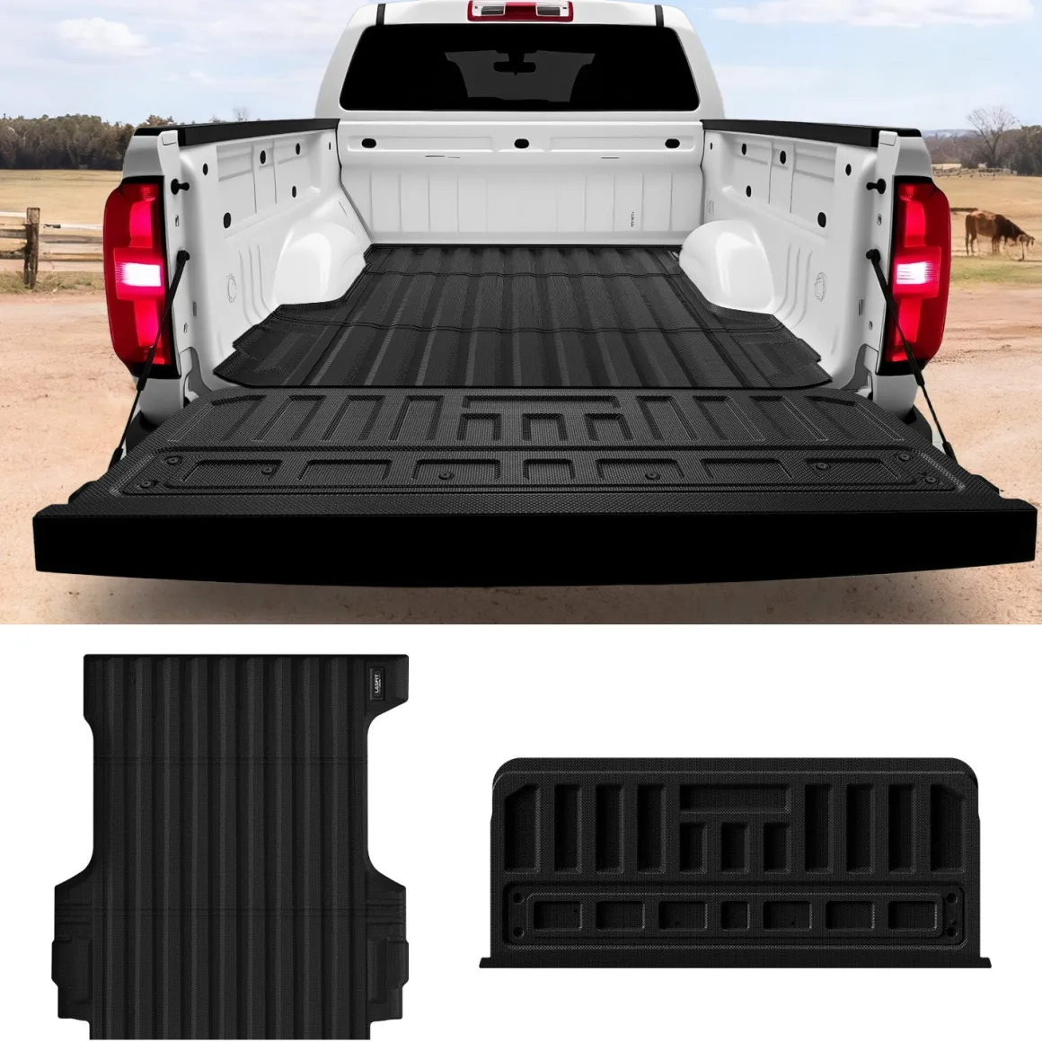 Fit for 2015-2022 GMC Canyon 5.1FT Short Bed Mat or Tailgate Mat