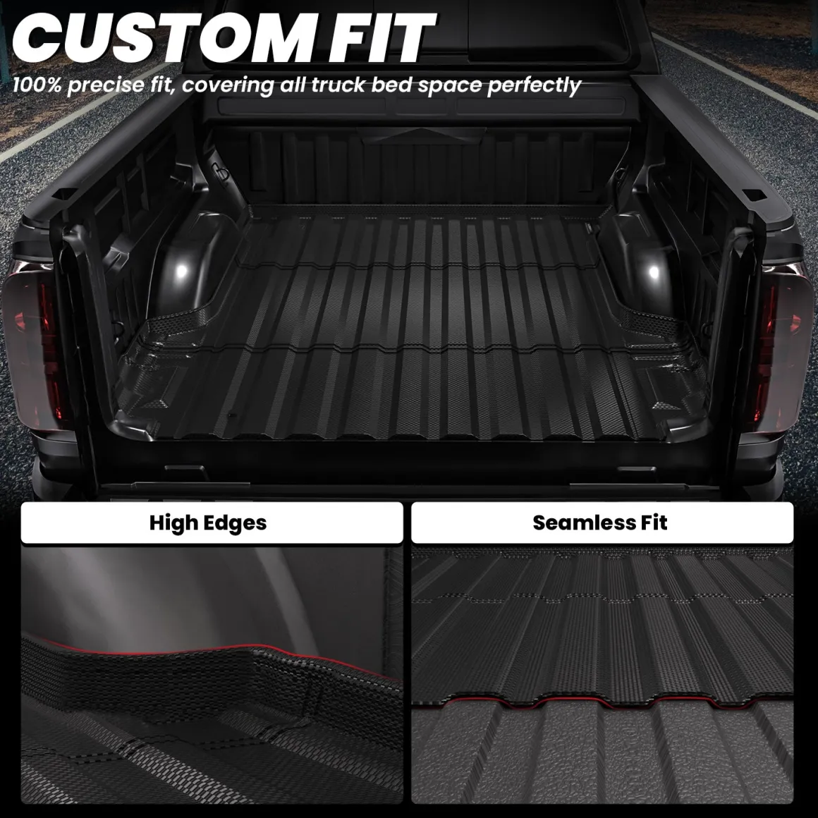 Fit for 2015-2022 GMC Canyon 5.1FT Short Bed Mat or Tailgate Mat