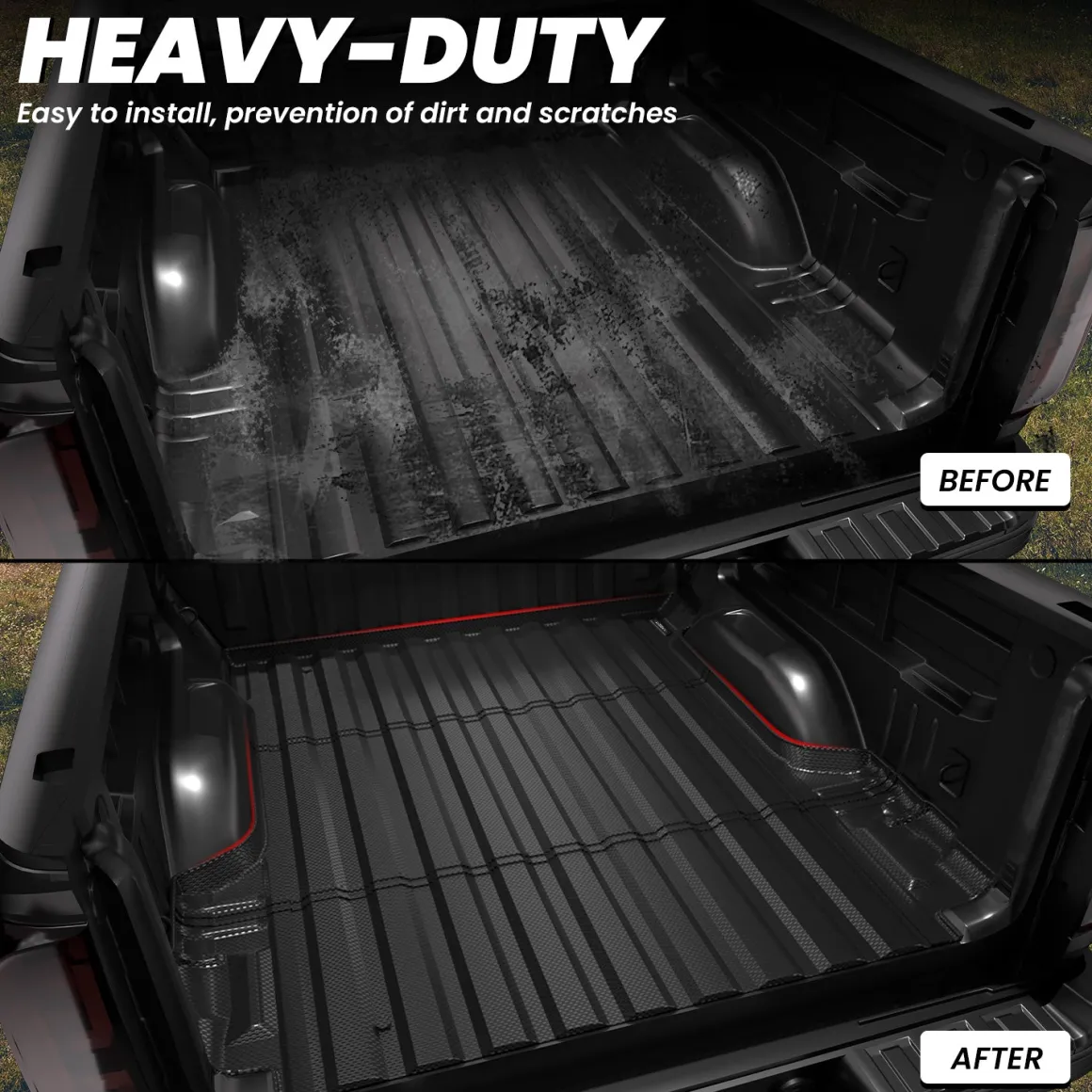 Fit for 2015-2022 GMC Canyon 5.1FT Short Bed Mat or Tailgate Mat