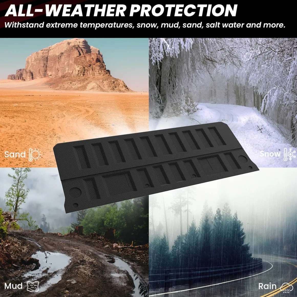 Fit for 2023-2026 GMC Canyon Heavy Duty Bed Mat or Tailgate Mat, Not Fit Drop-in liners