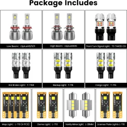 Fit for 2015-2022 GMC Canyon The Brightest LED Bulbs Upgrade | Tested and Verified