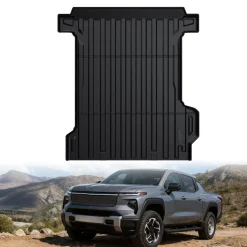 Fit for 2024-2026 GMC Sierra EV 5.9FT Bed Mat, Fit With Multi-Flex Midgate Only