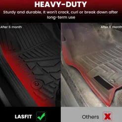 Fit for 2014-2018 GMC Sierra 1500 Floor Mats, Fit Carpet Floor & Without 4*4 Shifter Only