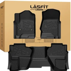 Fit for 2014-2018 GMC Sierra 1500 Floor Mats, Fit Carpet Floor & Without 4*4 Shifter Only