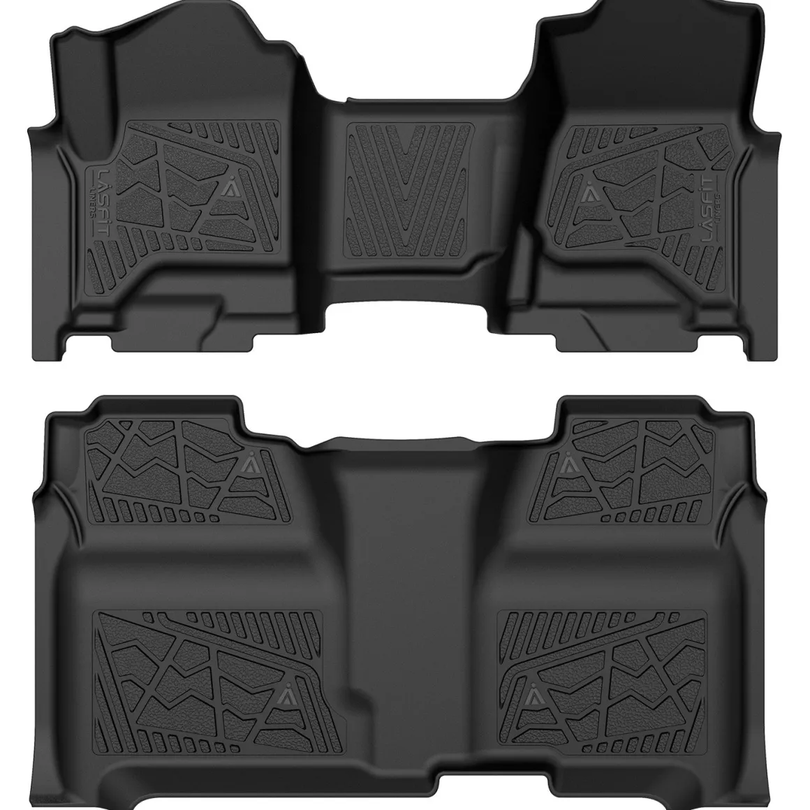 Fit for 2015-2019 GMC Sierra 2500HD 3500HD Floor Mats, Fit Carpet Floor & Without 4*4 Shifter Only