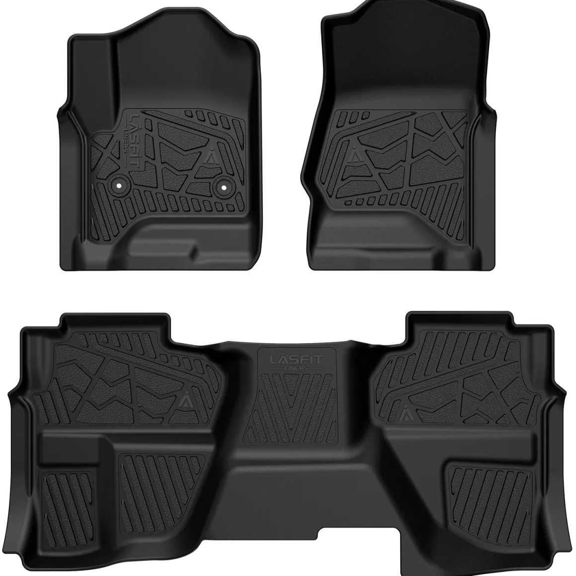 Fit for 2015-2019 GMC Sierra 2500HD 3500HD Floor Mats, Fit Carpet Floor & Without 4*4 Shifter Only