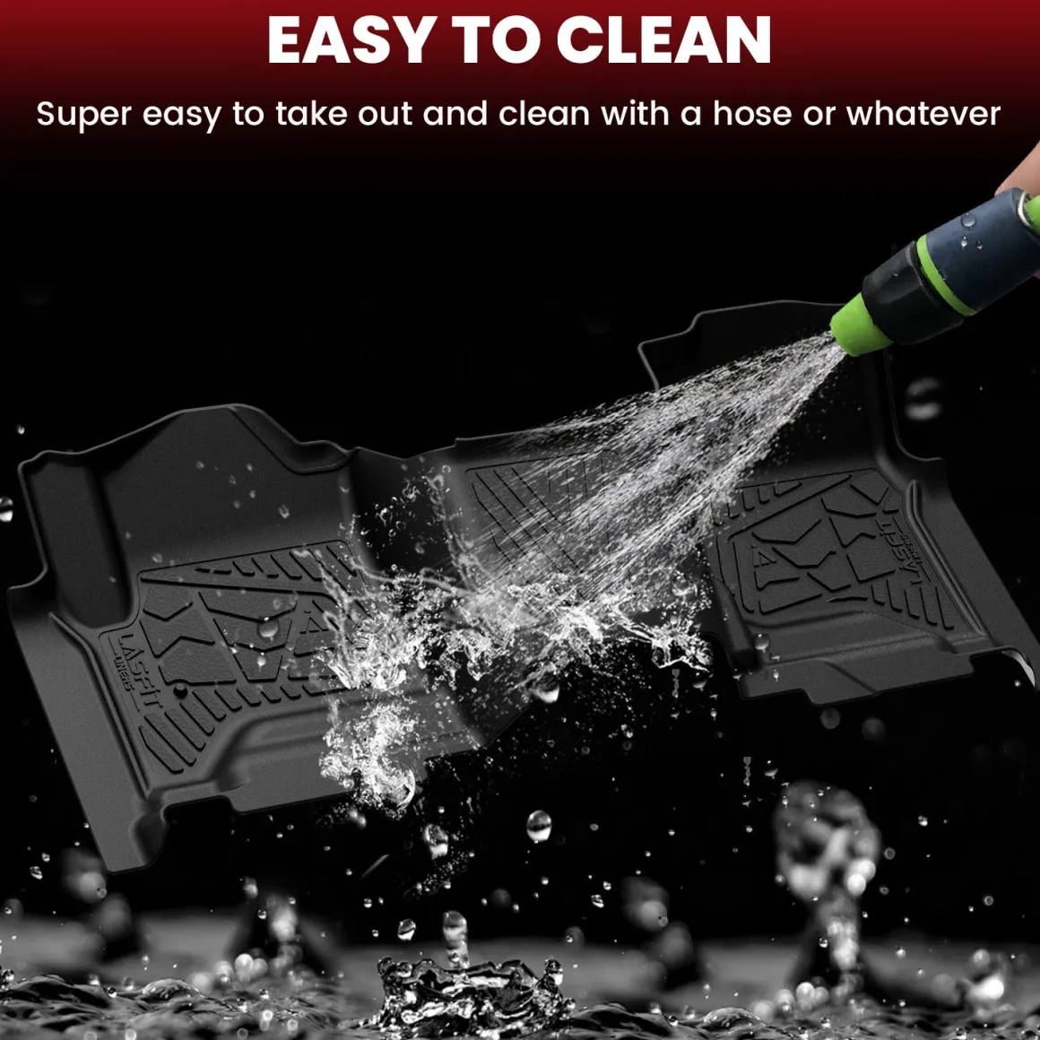 Fit for 2015-2019 GMC Sierra 2500HD 3500HD Floor Mats, Fit Carpet Floor & Without 4*4 Shifter Only
