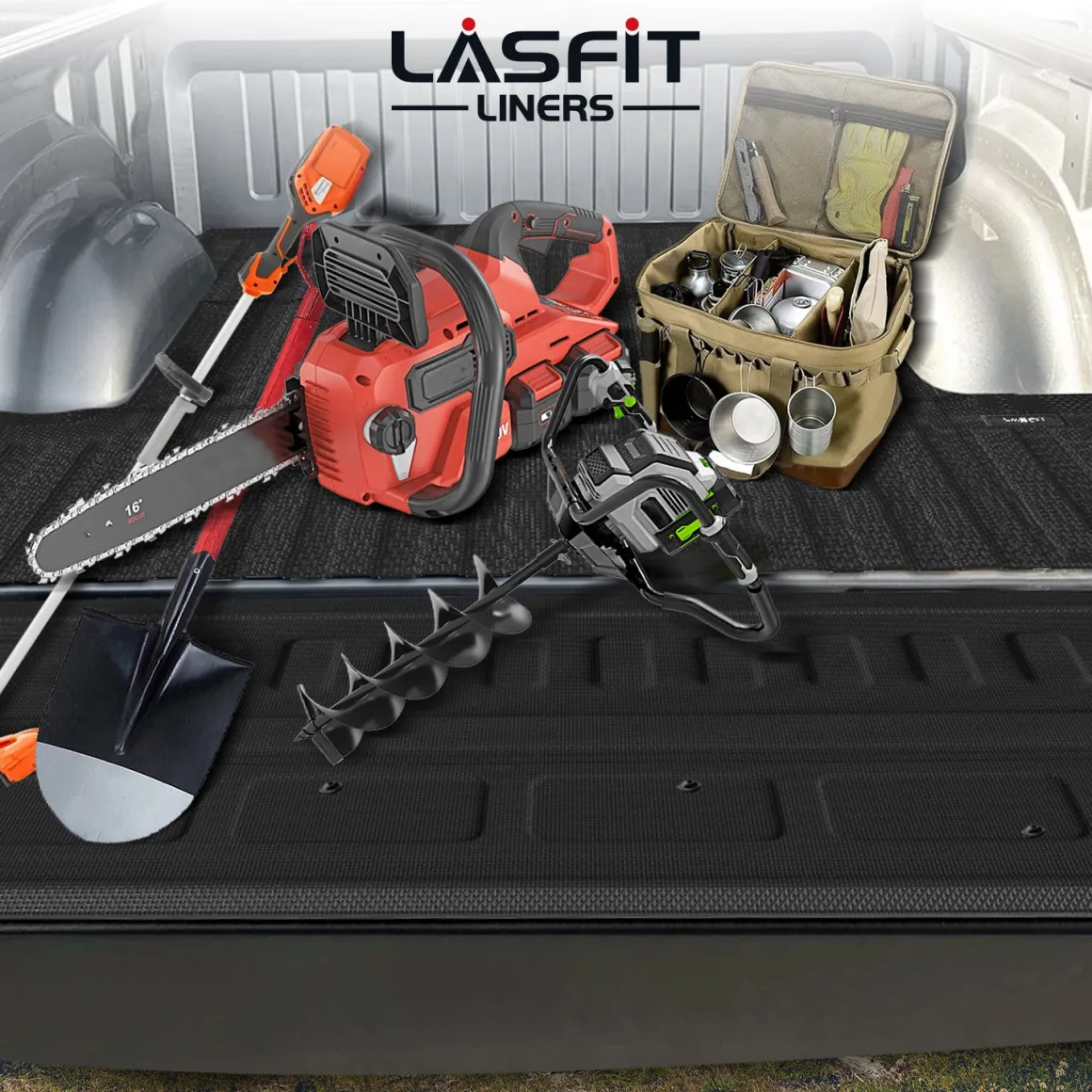 Fit for 2020-2026 GMC Sierra 2500HD 3500HD 6.8FT Bed Mat or Tailgate Mat, Not for 5th Wheel Package