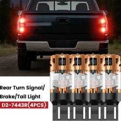 Fit for 2016-2019 GMC Sierra 2500HD 3500HD LED Bulbs Upgrade