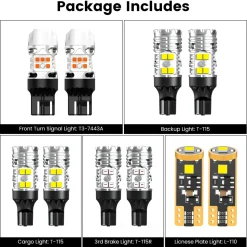 Fit for 2019-2021 GMC Sierra 1500 LED Bulbs Upgrade | Tested and Verified
