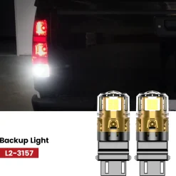 Fit for 2007-2013 GMC Sierra 1500 The Brightest LED Bulbs Upgrade | Tested and Verified