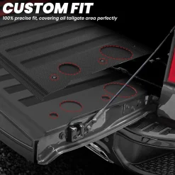 Fit for 2019-2026 GMC Sierra 1500 Truck Bed Mat or Tailgate Mat, Not Fit 2019 Sierra 1500 LD