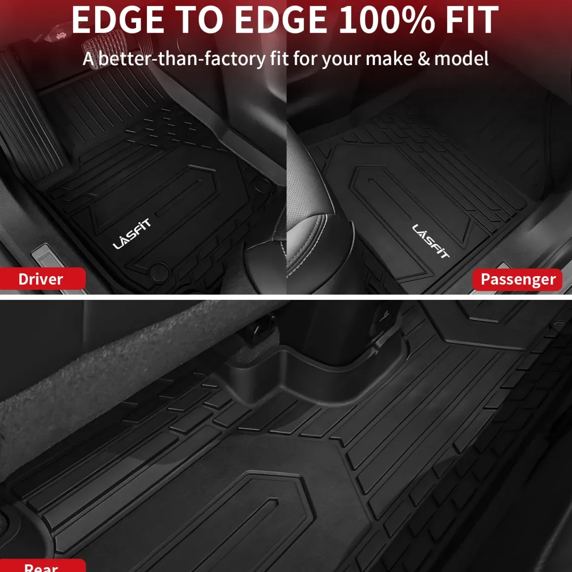 Fit for 2018-2024 GMC Terrain (Include Denali) Floor Mats or Cargo Mat