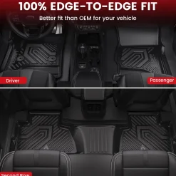 Fit for 2015-2020 GMC Yukon Floor Mats & Seatback & Cargo Mat