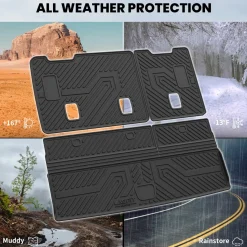 Fit for 2015-2020 GMC Yukon Floor Mats & Seatback & Cargo Mat